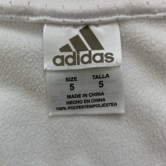 Adidas zip up hoodie Sz 5 - Picture 4 of 4